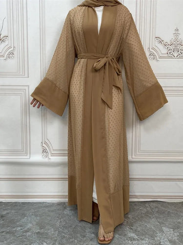 Abaya Orientale Beige